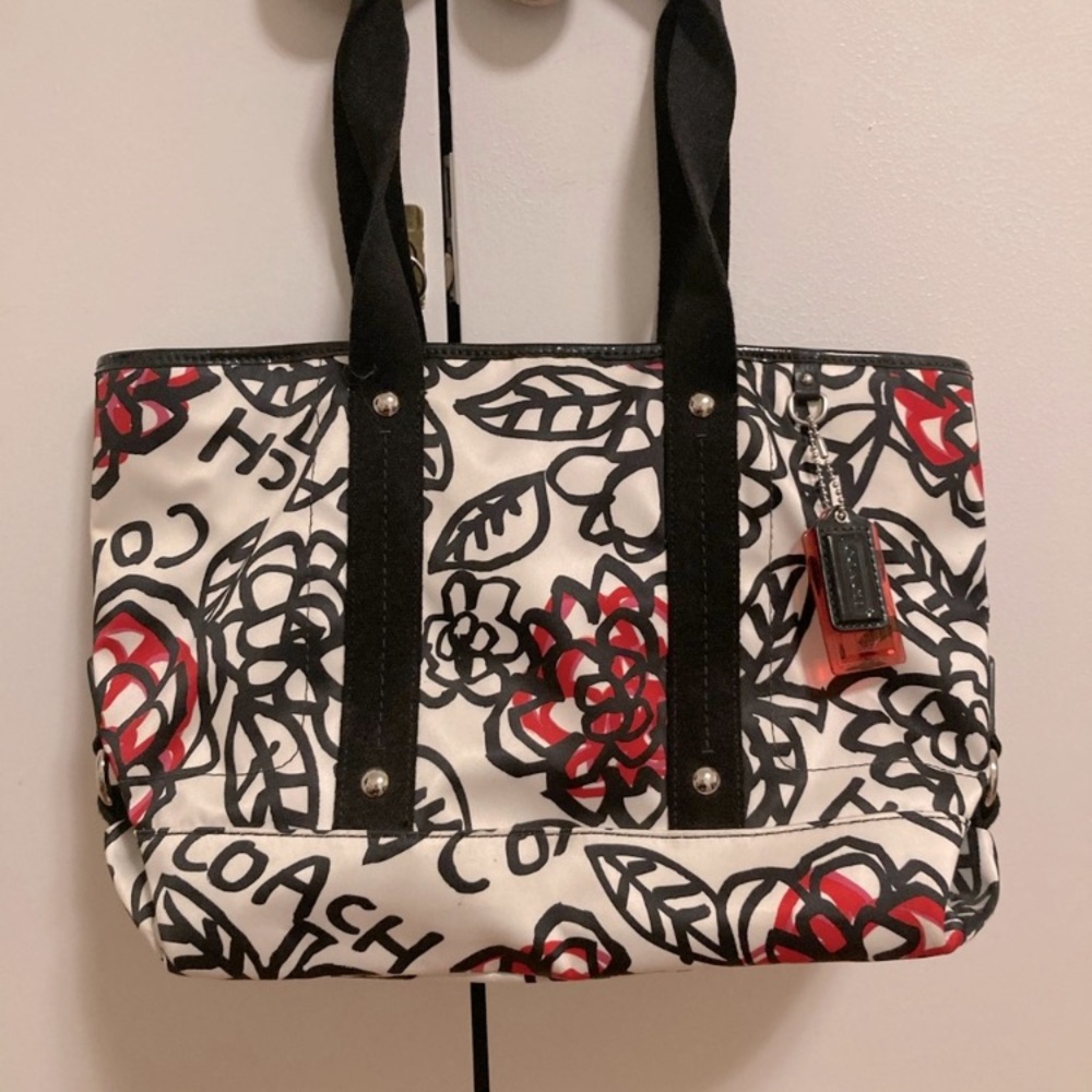 Coach poppy Tote